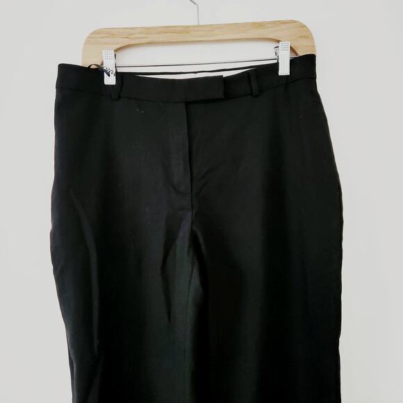 LANVIN PARIS Wool Mid-Rise Pants Size 42 - Picture 7 of 13